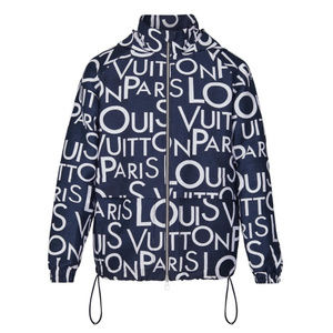 Louis Vuitton Packable Galaxy Navy Hooded Jacket